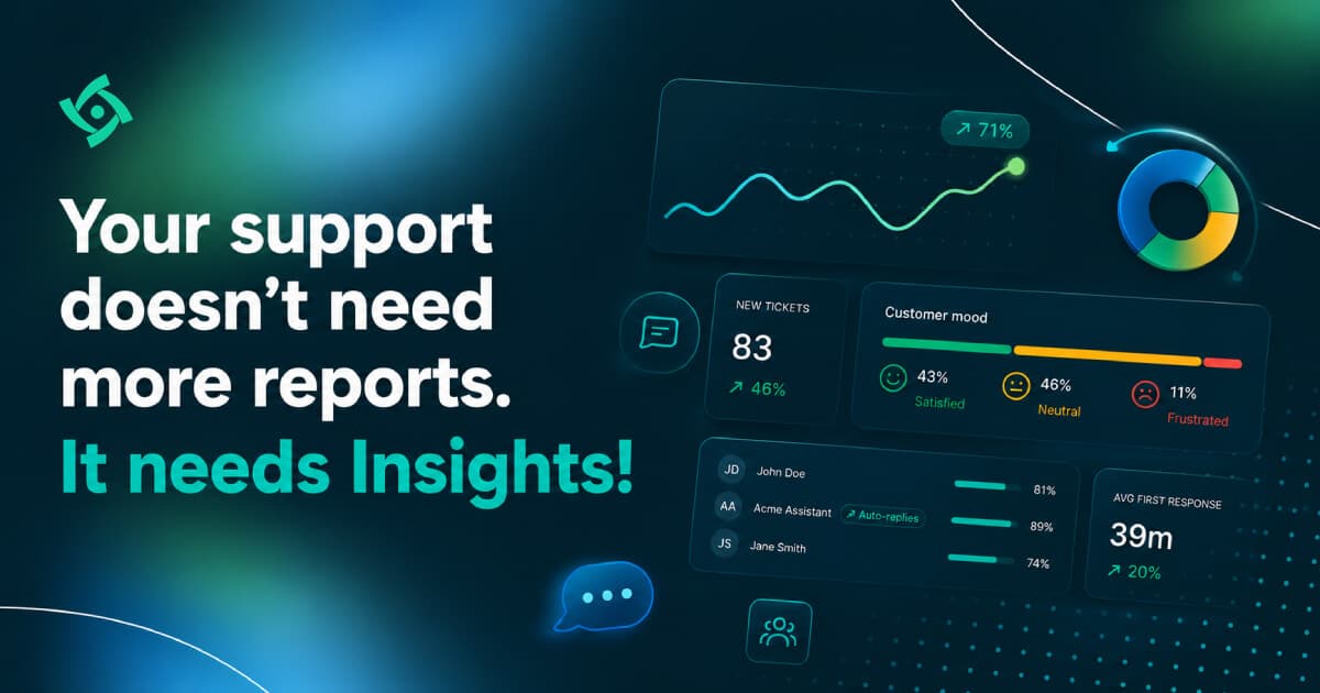 Insights: What your support data is really telling you